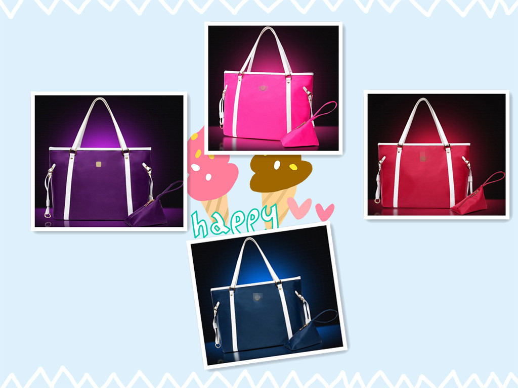 Polyester & Nylon Handbag