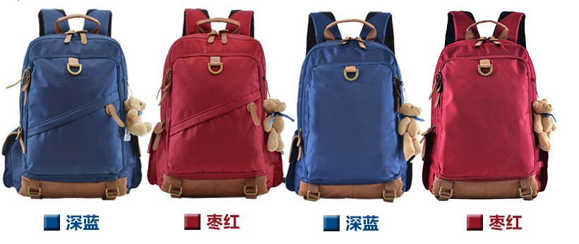 Polyester & Nylon School Bag