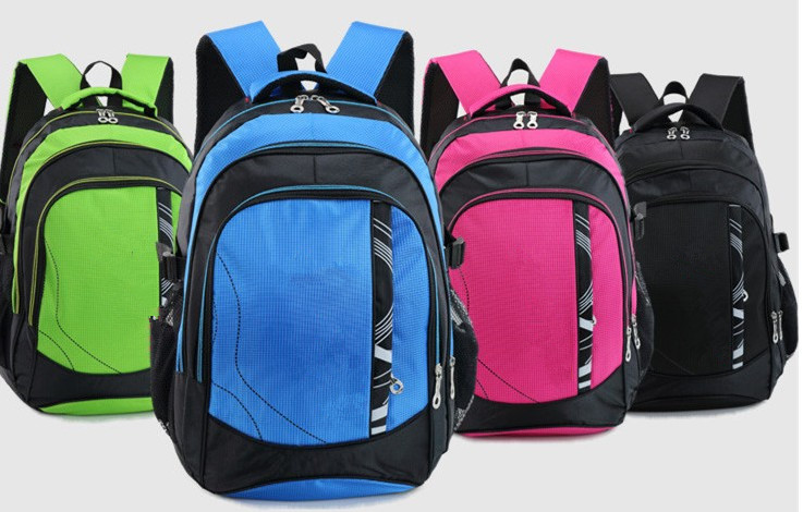 Polyester & Nylon School Bag