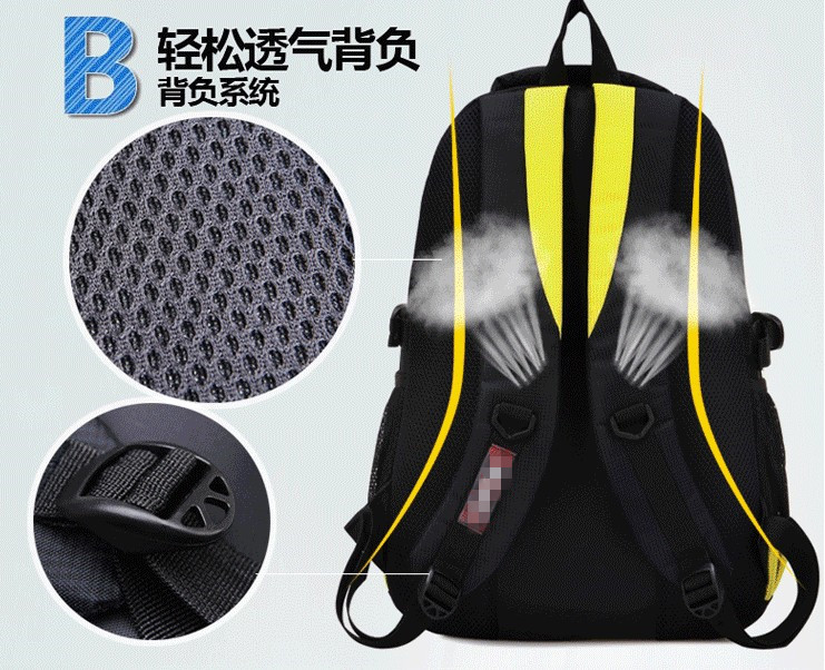 Polyester & Nylon School Bag