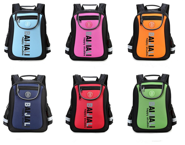 Polyester & Nylon School Bag