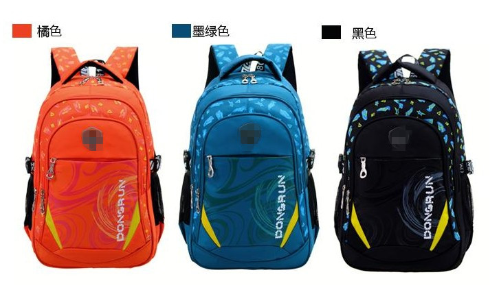 Polyester & Nylon School Bag