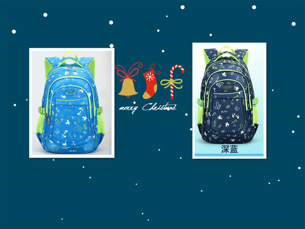 Polyester & Nylon School Bag