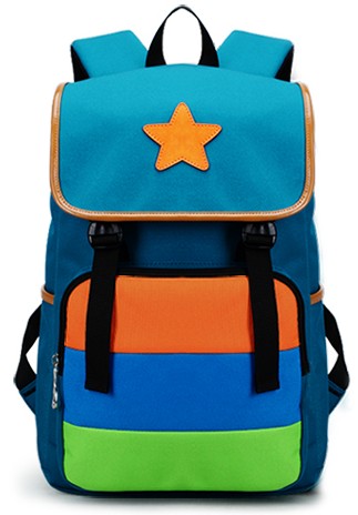 Polyester & Nylon School Bag