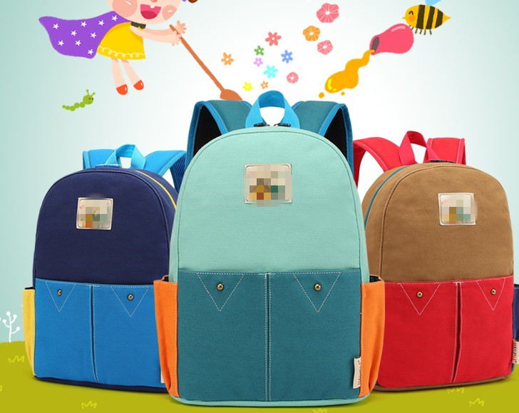 Polyester & Nylon School Bag