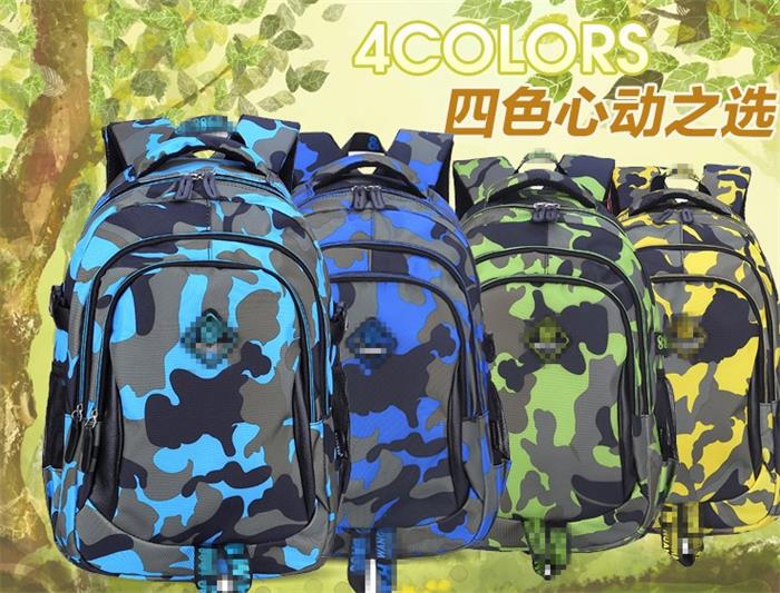 Polyester & Nylon School Bag