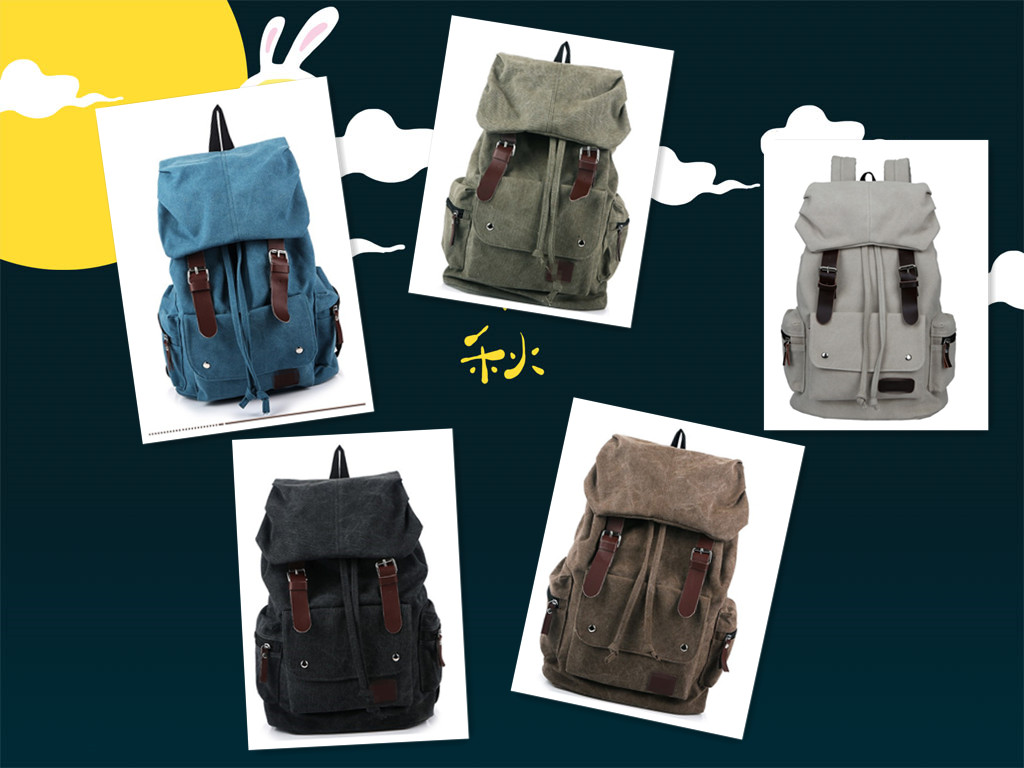 Canvas School Bag