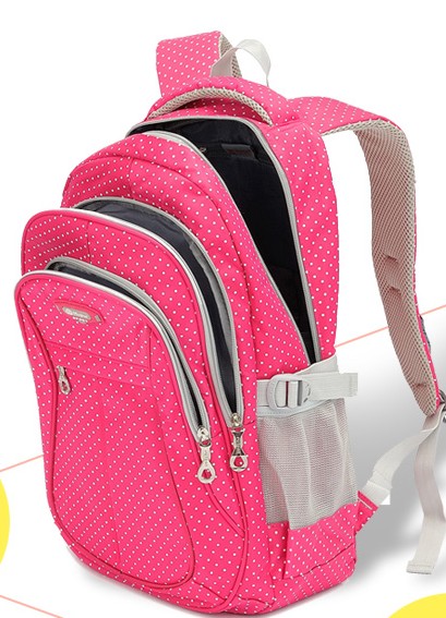 Polyester & Nylon School Bag