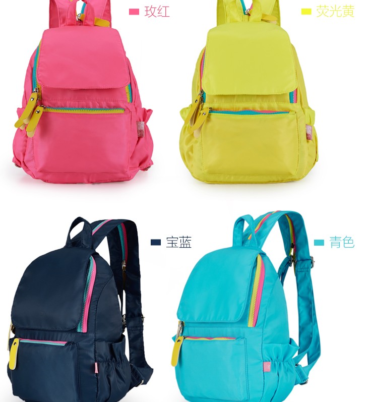 Polyester & Nylon School Bag