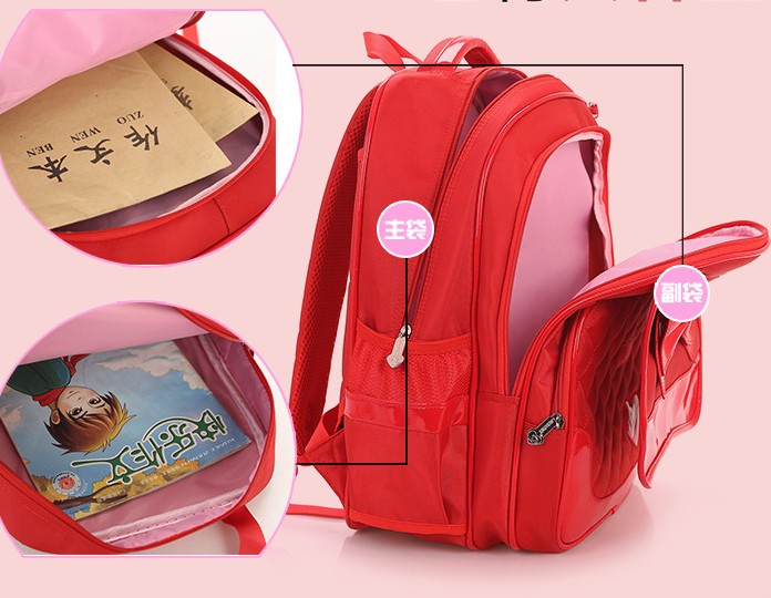 Polyester & Nylon School Bag