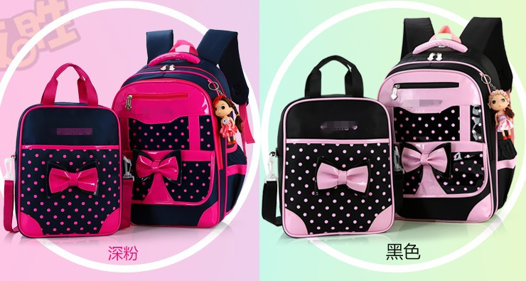 Polyester & Nylon School Bag