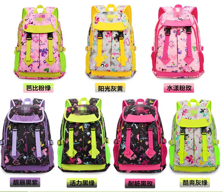 Polyester & Nylon School Bag