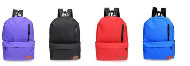 Polyester & Nylon School Bag