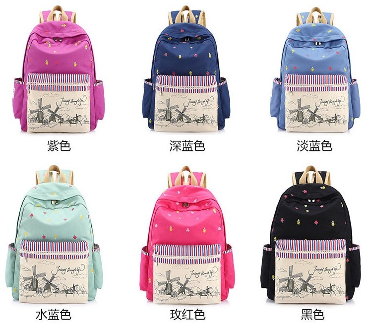 Canvas School Bag